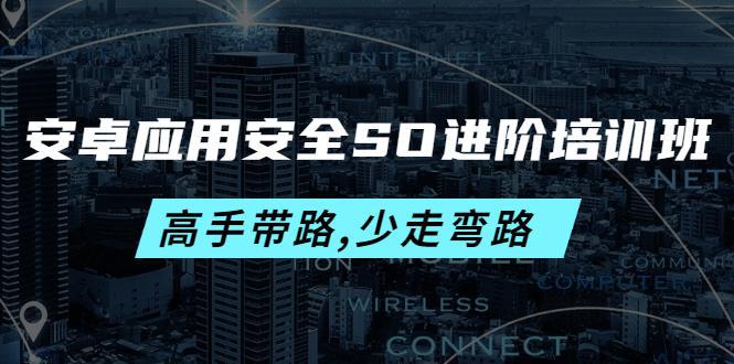 图片[1]-安卓应用安全SO进阶培训班：高手带路,少走弯路-价值999元-阿灿说钱