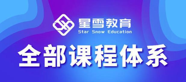 图片[1]-星雪教育淘系高级班，更全的运营提升方案，零基础由浅入深，店铺最新玩法-人生海web技术分享