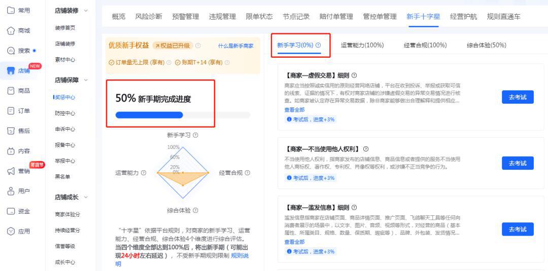 图片[1]-抖音小店如何过新手期？最全过新手期操作流程-瑷珂憬転