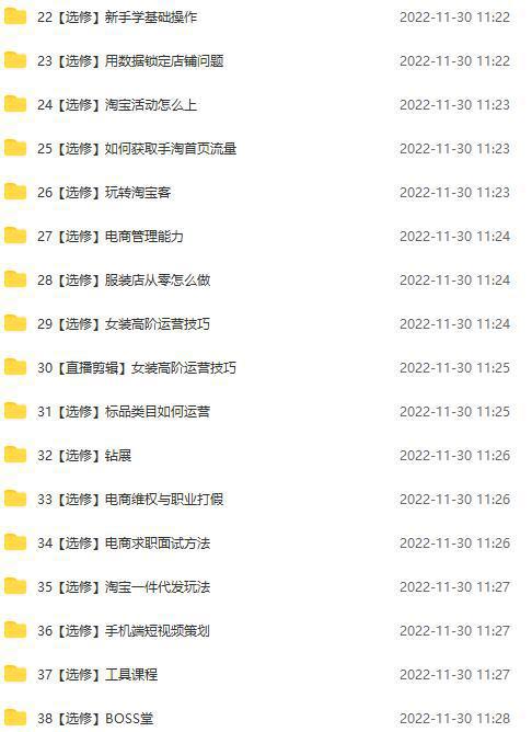 图片[3]-淘系天猫电商业绩增长：已培养上千位卖家实现100W+利润（700节30G课程）-人生海web技术分享